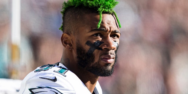 Jalen Mills #31 of the Philadelphia Eagles looks on before the game against Washington at FedExField on Dec. 15, 2019 in Landover, Md. (Photo by Scott Taetsch/Getty Images)