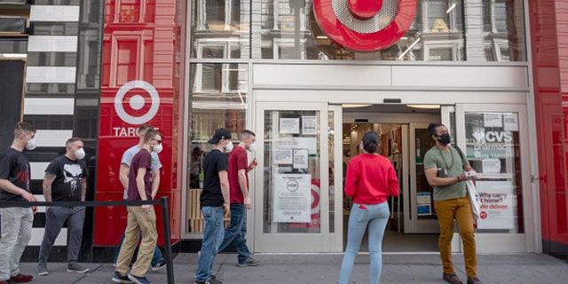 Employees at a Bismarck Target helped a shopper who later suffered a stroke seek help. (Photo by Alexi Rosenfeld/Getty Images)