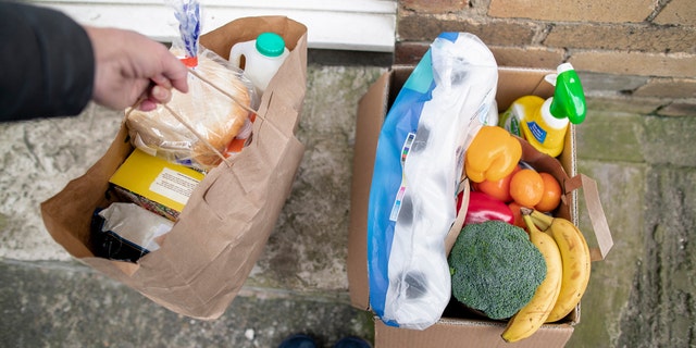 Online grocery delivery services have gained popularity throughout the coronavirus pandemic. (iStock)