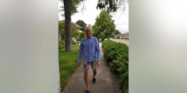 Jeffrey Street recovering well at home in Idaho after heart surgery. (Photo credit: Mount Sinai Health System)