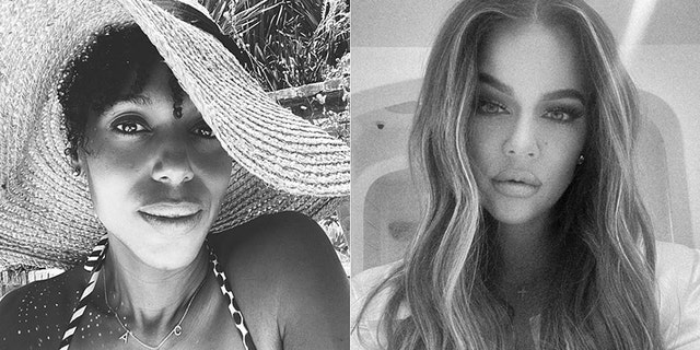 A slew of stars including Kerry Washington and Khloe Kardashian ave jumped on the bandwagon in recent days to promote sisterhood and solidarity with the new trend.