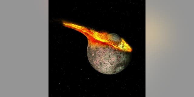 月亮诞生了。 (来源:罗恩·米勒)