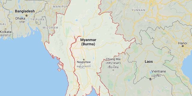 A landslide at a jade mine in northern Myanmar killed 50 people Thursday, the central government said, though a local lawmaker said the toll was nearly twice as high. (Google Maps)