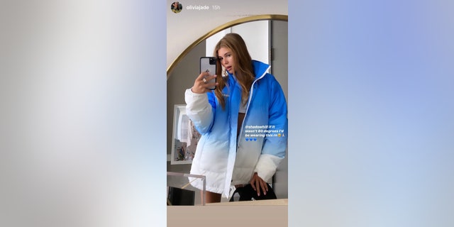 Olivia Jade Giannulli posted a silly selfie on Instagram on Wednesday.