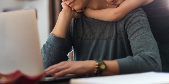 overwhelmed mom