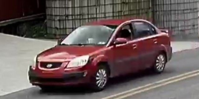 Justo Smoker's vehicle, a Kia Rio sedan with a "distinct spoiler" and "LCM" sticker, was seen in the area the day that Linda Stoltzfoos was abducted.