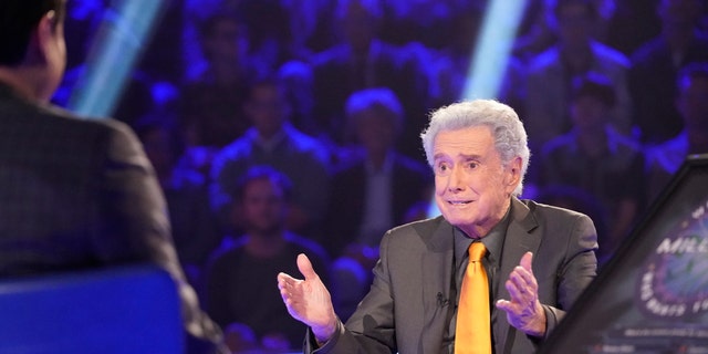 Regis Philbin on 'Who Wants to Be a Millionaire.'