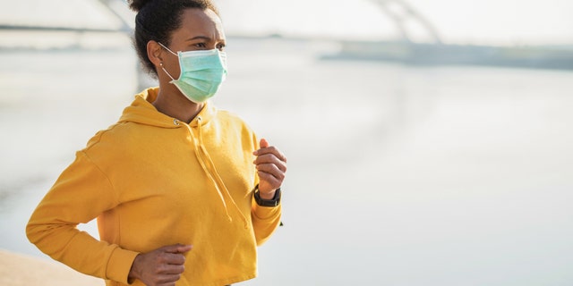 If you can socially isolate or distance yourself from others while exercising, one expert recommends avoiding wearing a face mask during your workout.