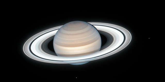 NASA's Hubble Space Telescope captured this image of Saturn on July 4, 2020. This image is taken as part of the Outer Planets Atmospheres Legacy (OPAL) project. OPAL is helping scientists understand the atmospheric dynamics and evolution of our solar system's gas giant planets. In Saturn's case, astronomers continue tracking shifting weather patterns and storms. (Credits: NASA, ESA, A. Simon (Goddard Space Flight Center), M.H. Wong (University of California, Berkeley), and the OPAL Team)