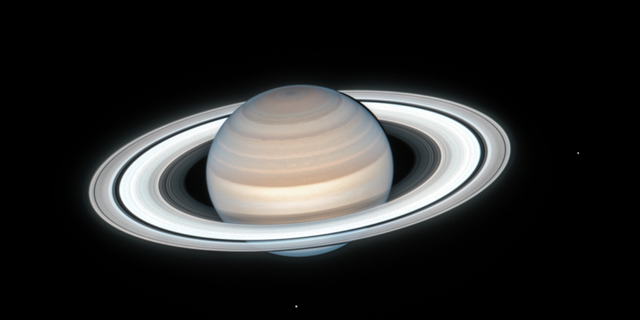 NASA's Hubble Space Telescope captured this image of Saturn on July 4, 2020. This image is taken as part of the Outer Planets Atmospheres Legacy (OPAL) project. OPAL is helping scientists understand the atmospheric dynamics and evolution of our solar system's gas giant planets. In Saturn's case, astronomers continue tracking shifting weather patterns and storms. (Credits: NASA, ESA, A. Simon (Goddard Space Flight Center), M.H. Wong (University of California, Berkeley), and the OPAL Team)