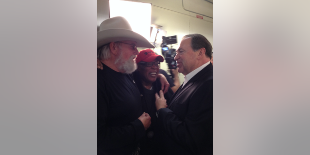 Charlie Daniels, Sam Moore and Mike Huckabee