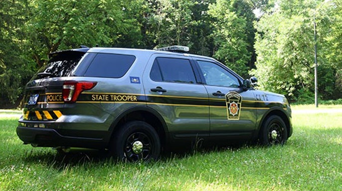Pennsylvania State Police Trooper vehicle