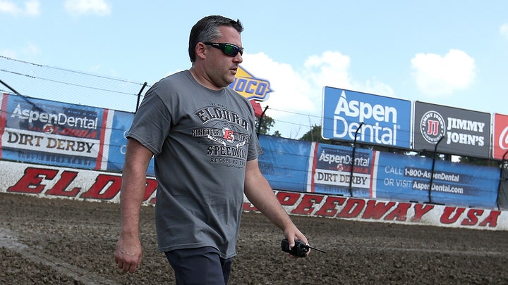 NASCAR driver on honoring law enforcement during race