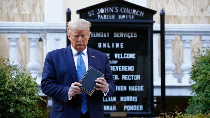 President Trump responds to the evangelical claim that he was appointed by God