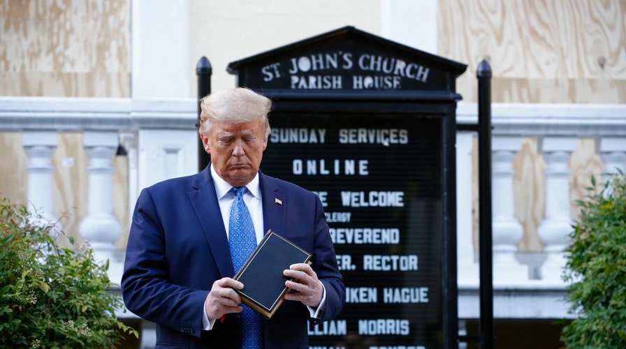 President Trump responds to the evangelical claim that he was appointed by God