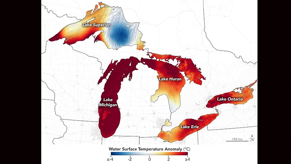Great Lakes temperatures soar to 'basically bathwater' amid summer heat