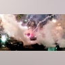 Smoke fills the sky as federal officers try to disperse Black Lives Matter protesters in Portland, Ore.,July 22, 2020.