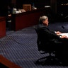 Attorney General William Barr testifies during a House Judiciary Committee hearing on the oversight of the Department of Justice in Washington, D.C., July 28, 2020. 