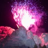Fireworks light the sky at Mount Rushmore National Memorial on July 3, 2020, near Keystone, S.D., after President Donald Trump spoke.