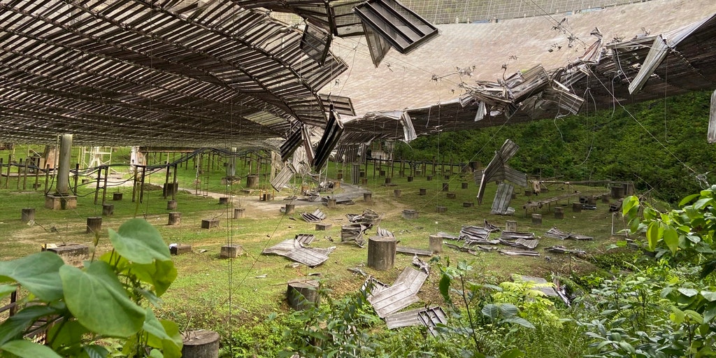 Arecibo shop observatory damage