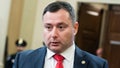 UNITED STATES - NOVEMBER 19: Yevgeny Vindman, the brother of Lt. Col. Alexander Vindman, director of European affairs at the National Security Council, arrives back to the  House Intelligence Committee hearing on the impeachment inquiry of President Trump in Longworth Building on Tuesday, November 19, 2019. Lt. Col. Alexander Vindman, testified. (Photo By Tom Williams/CQ-Roll Call, Inc via Getty Images)