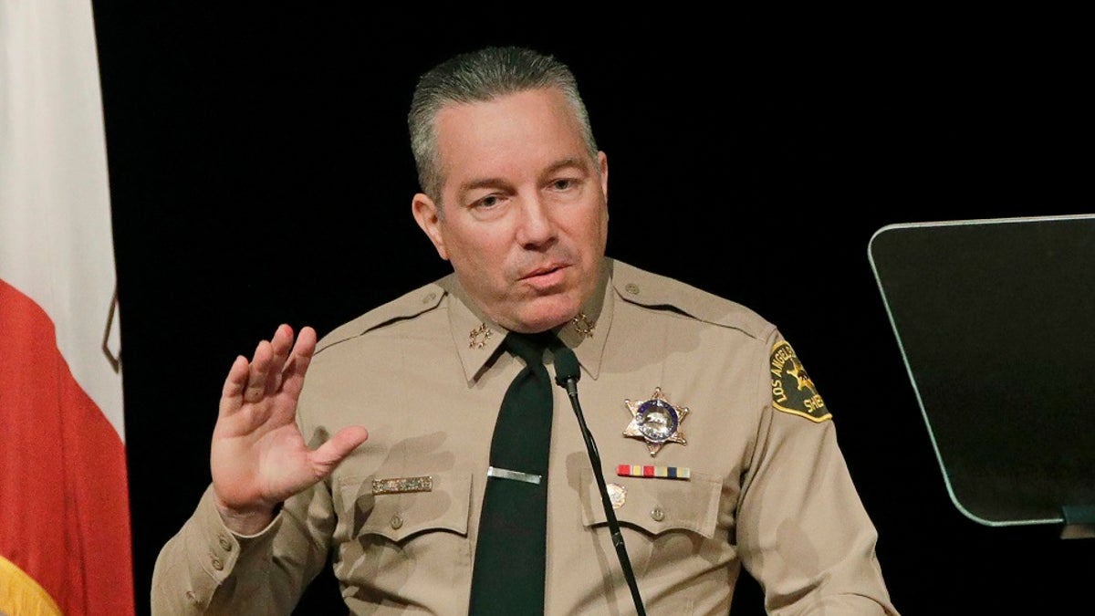 Los Angeles Sheriff Alex Villanueva said Friday that he will not enforce an indoor mask requirement and will have deputies, instead, ask for voluntarily compliance. (AP Photo/Jae C. Hong, File)