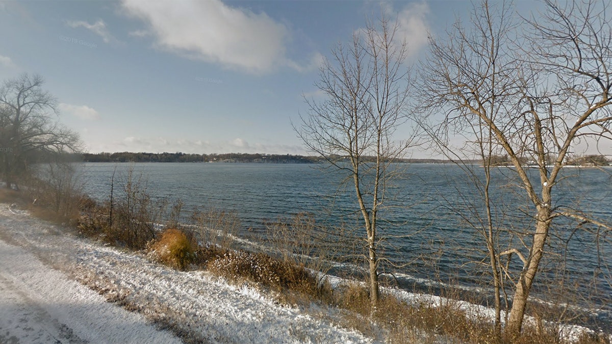 The woman drowned in Clearwater Lake in Sinclair Township, Minnesota.