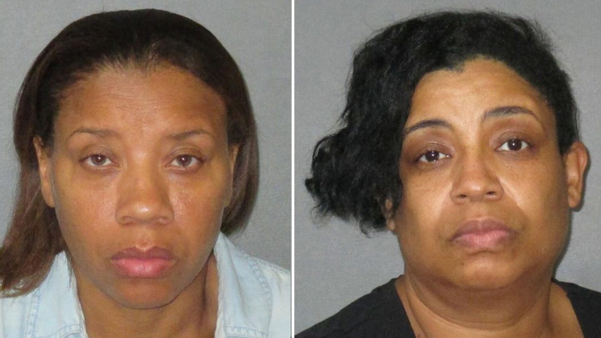 Mugshots for Tammy Dabney, left, 48, and Erica Dabney, 46.