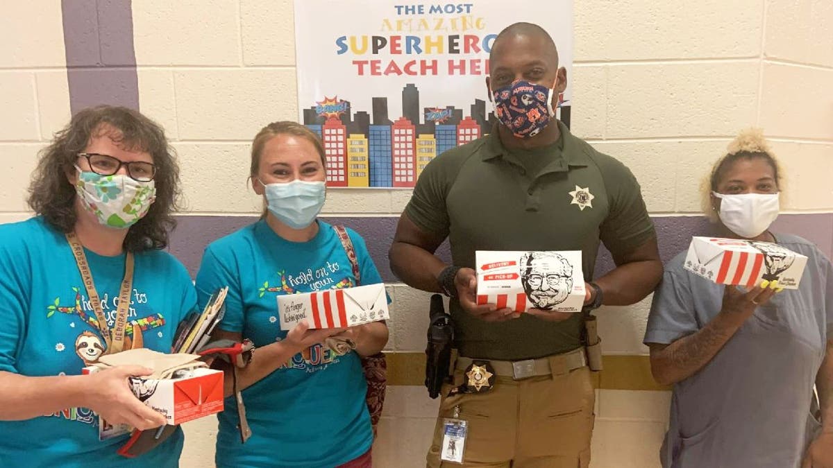 Andrea Zahumensky, CMO of KFC U.S., said she’s a working mother with three young children so she has “more respect and appreciation than ever for the time, energy and dedication that teachers give to their students.” (KFC)