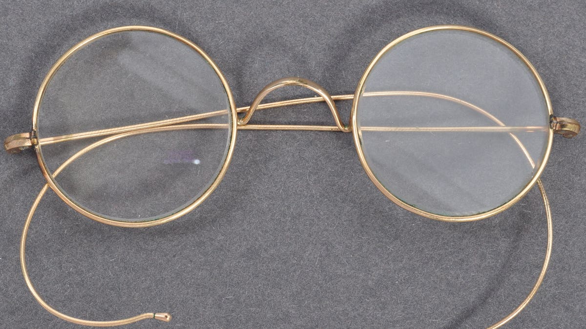 The glasses are up for auction in the U.K.