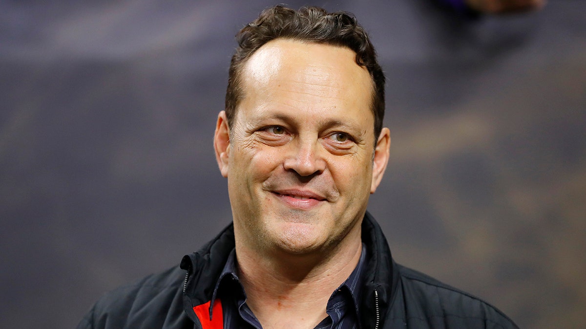 NEW ORLEANS, LOUISIANA - JANUARY 13: Actor Vince Vaughn looks on prior to the College Football Playoff National Championship game between the Clemson Tigers and the LSU Tigers at Mercedes Benz Superdome on January 13, 2020 in New Orleans, Louisiana.