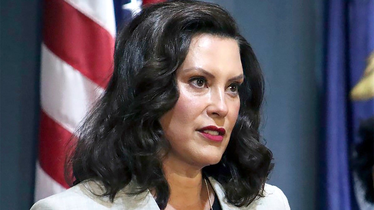 Gov. Gretchen Whitmer said, for the last month, Michigan’s average infection rate was half that of Ohio, Indiana and Wisconsin. (Michigan Office of the Governor via AP, File)