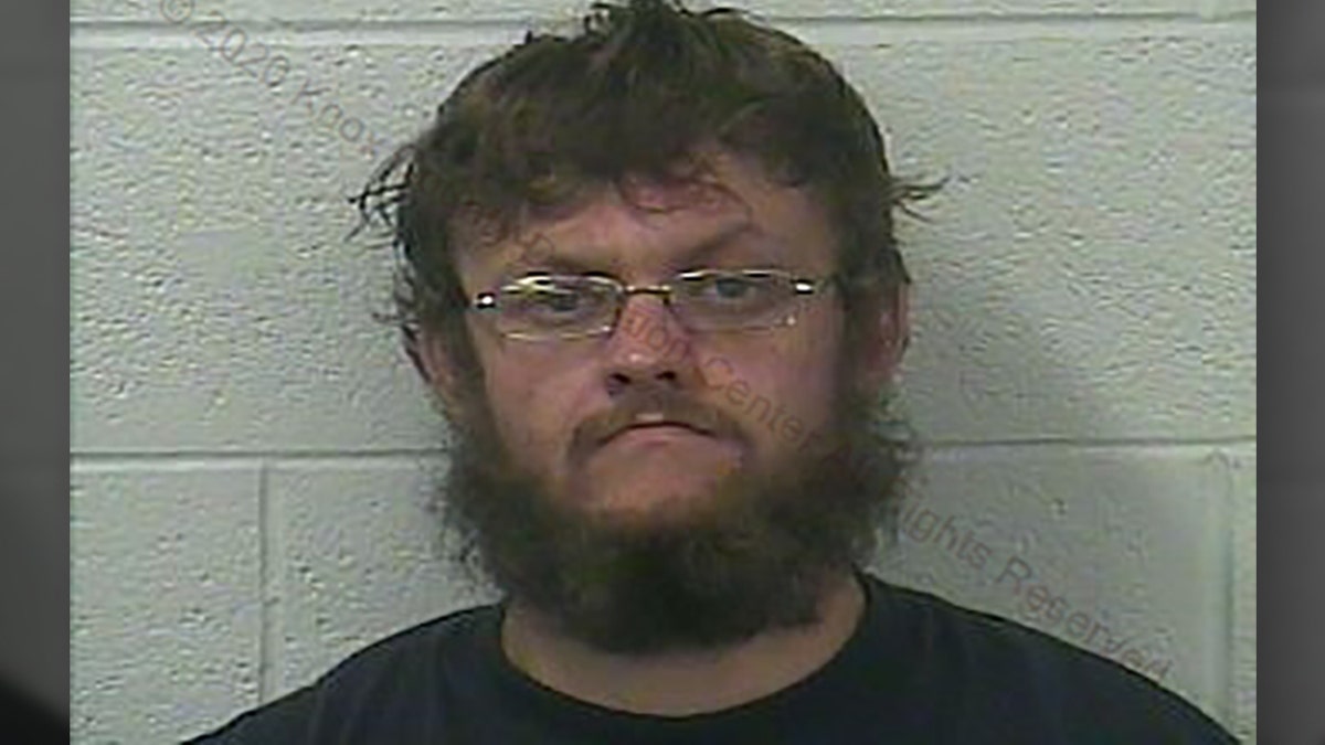 Harry Day was arrested Sunday after police responded to reports of a man trying to sell an African American child at a Speedy Mart in Corbin, Ky. (Knox County Detention Center)