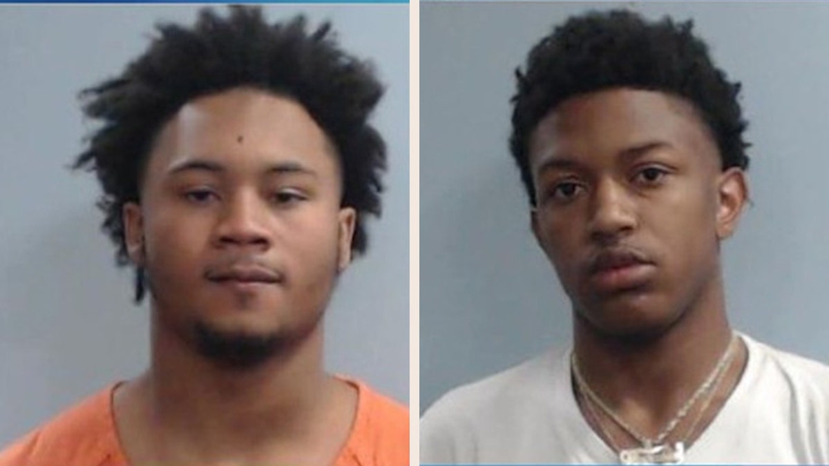 Cion Townsend, left, and Nasir Lyons were arrested.