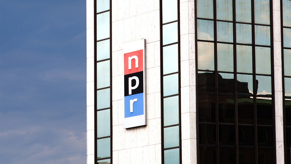 NPR building logo