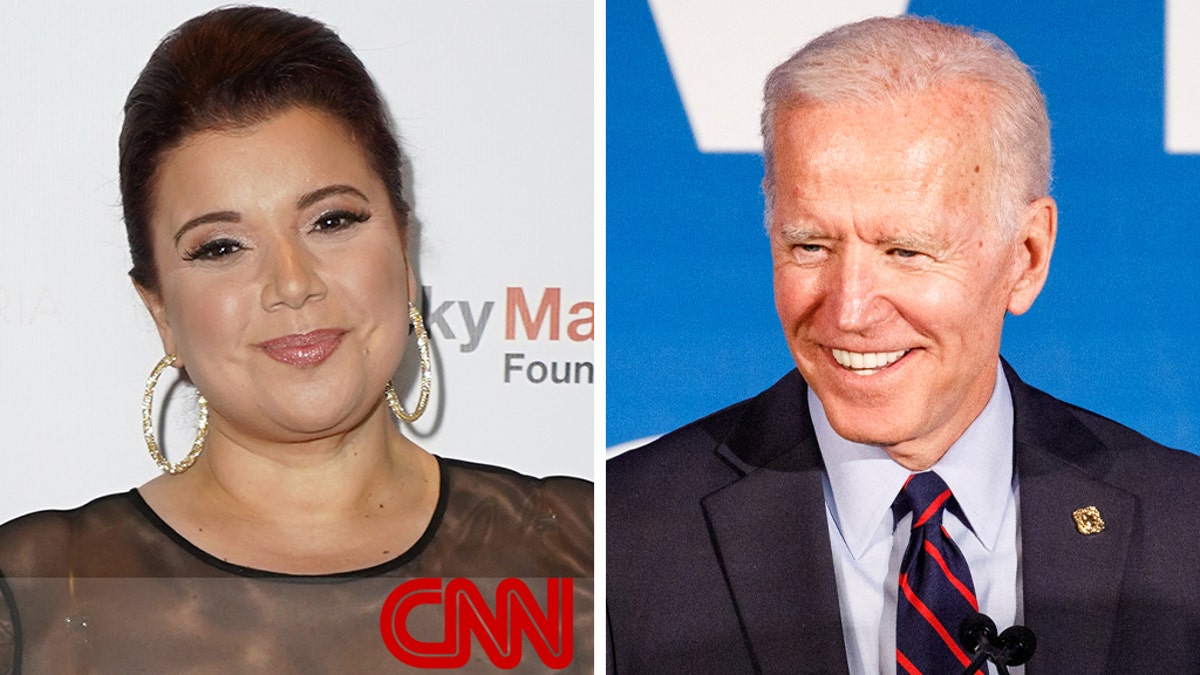颁狈狈’蝉 ‘Republican strategist’ Ana Navarro is hosting a Joe Biden campaign event on Thursday.