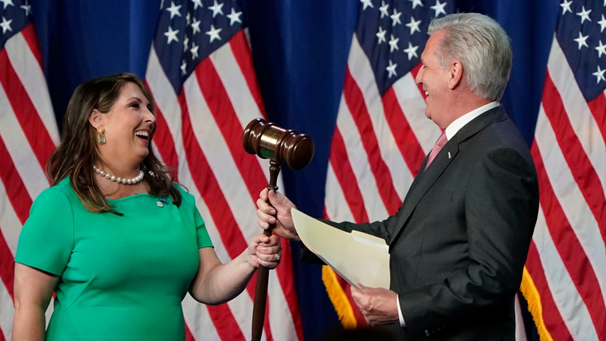 Ronna McDaniel and Kevin McCarthy