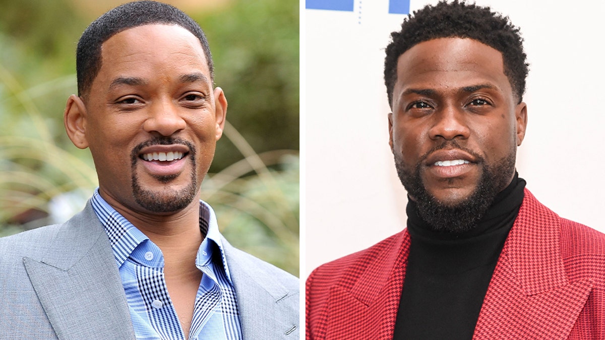 Will Smith (left) and Kevin Hart will star in a remake of 'Planes, Trains & Automobiles.'