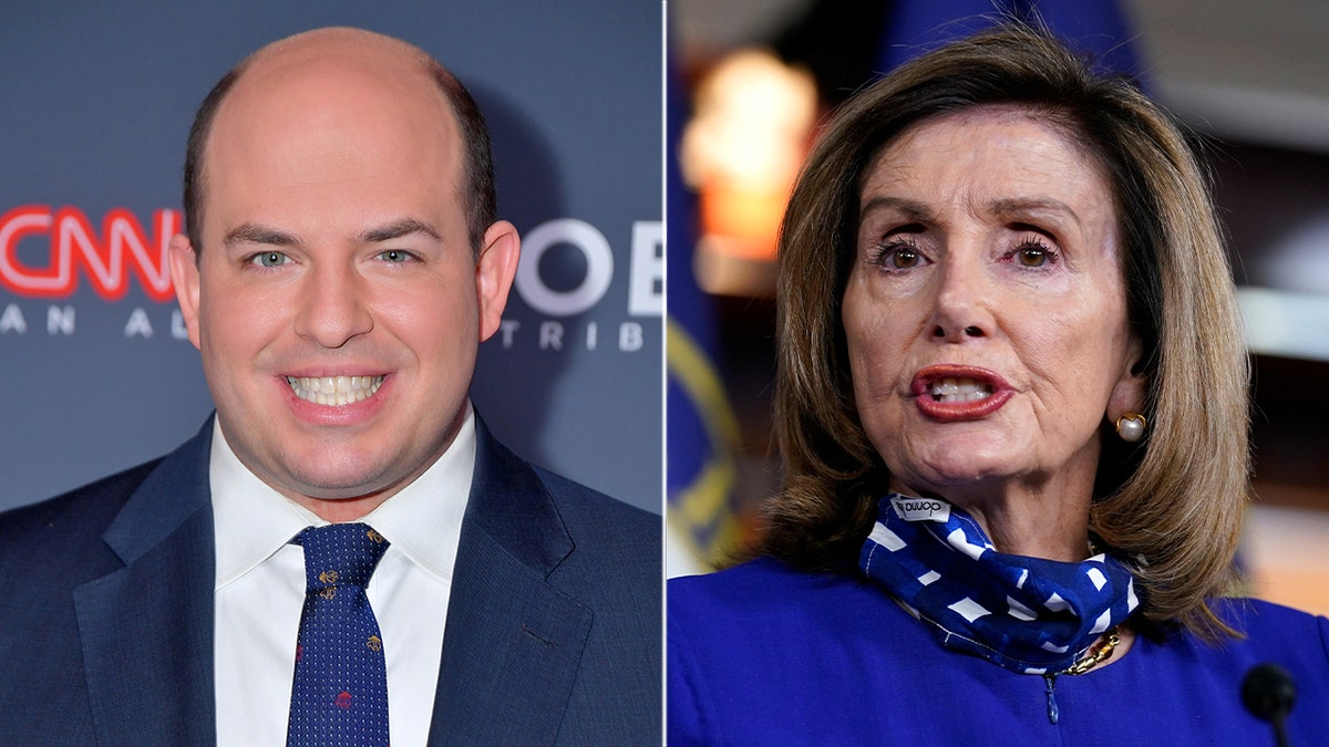 House Speaker Nancy Pelosi destroyed CNN pundit Brian Stelter’s theory that conservative media was behind the narrative that Joe Biden should skip debates.