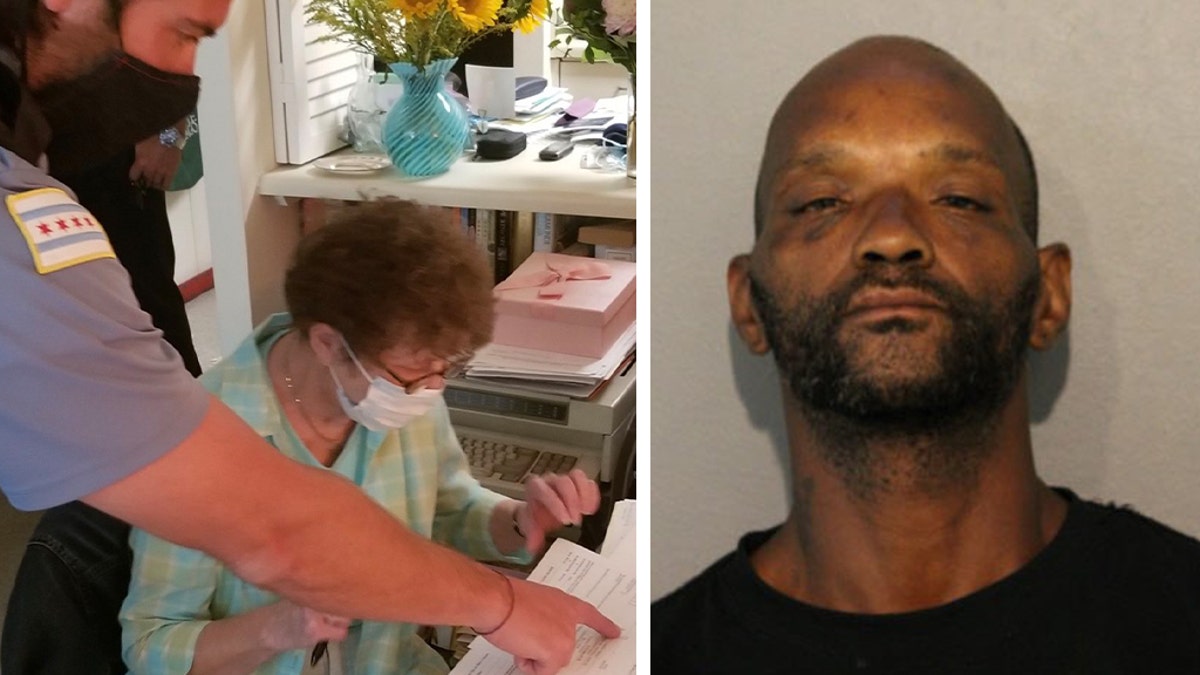 Chicago police said the 85-year-old woman signed complaints in the case. Mugshot for Tony Davis, 45.