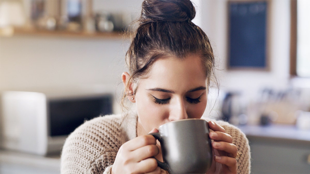 coffee drinking