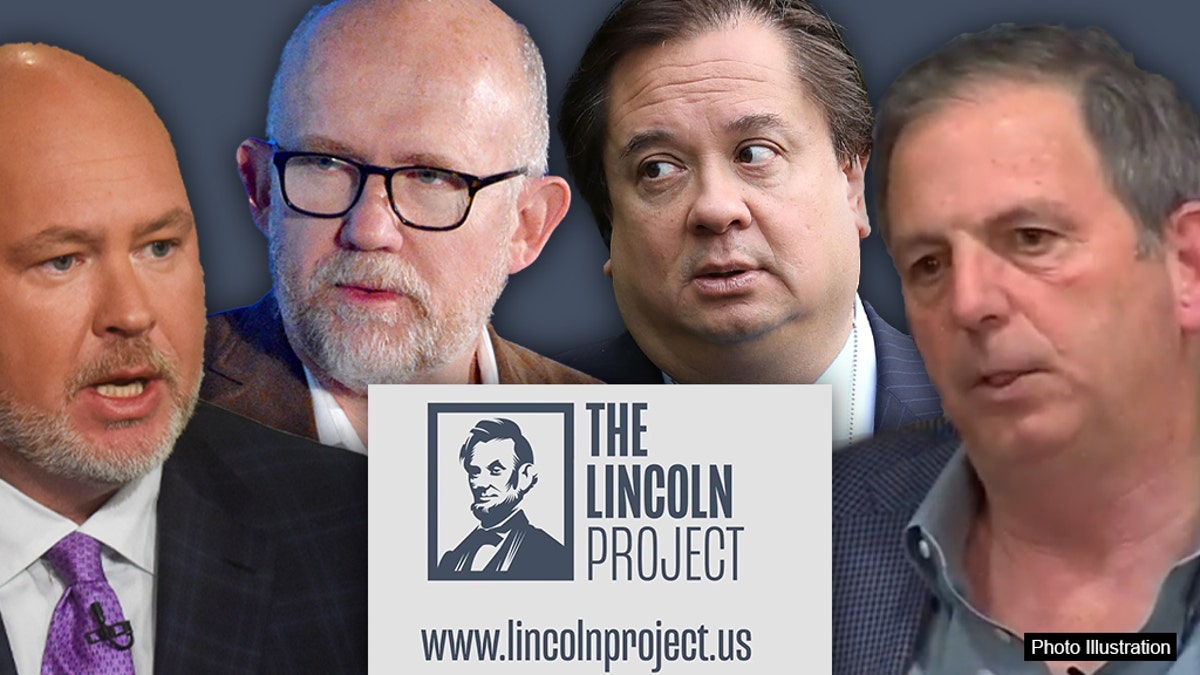Lincoln Project co-founders Steve Schmidt, Rick Wilson, George Conway and John Weaver.