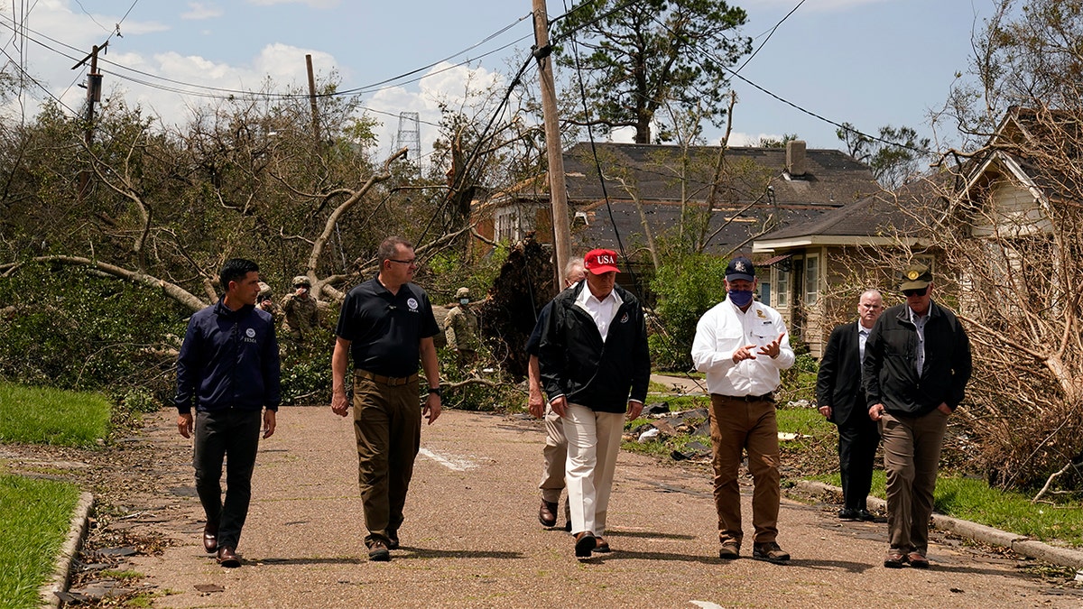 Trump Tours Hurricane Laura Storm Damage, Pledges Support | Fox News