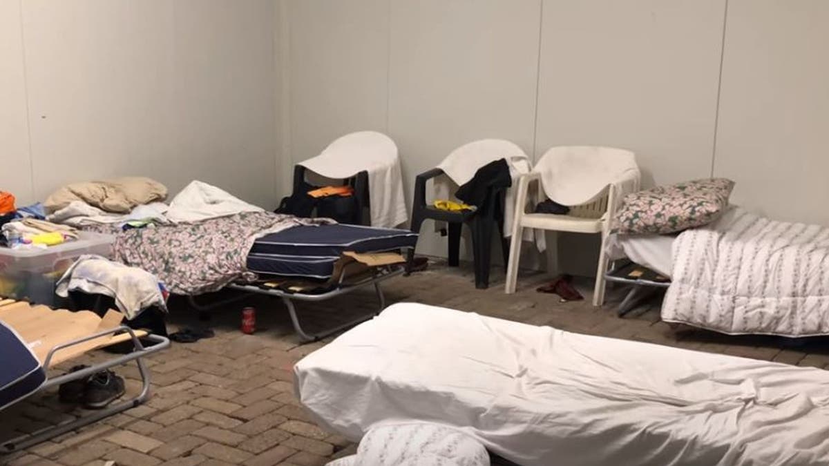 Police arrested 17 suspects.