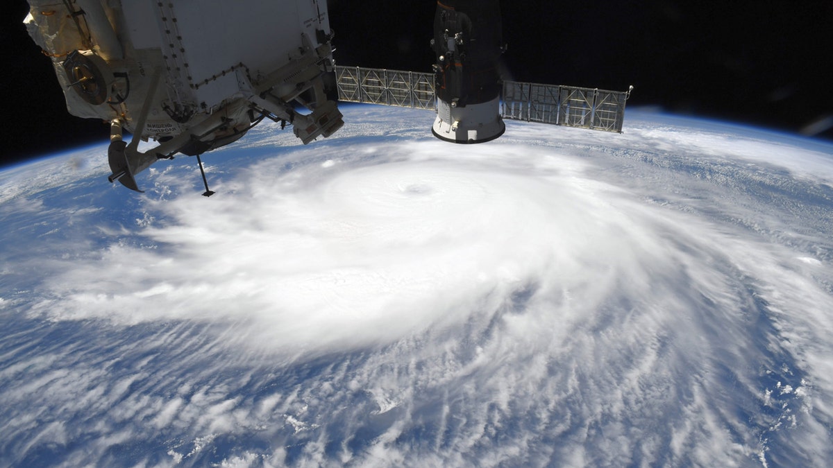 NASA astronaut Chris Cassidy photographed Hurricane Laura from the International Space Station.