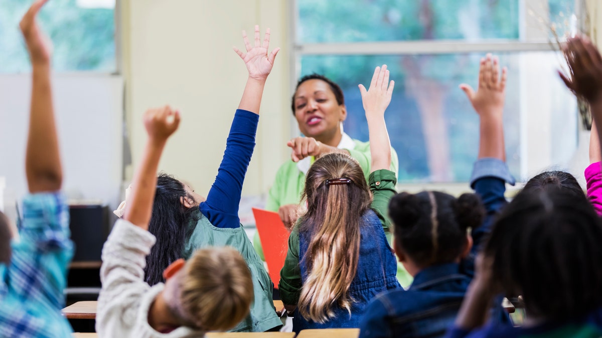 children in the classroom