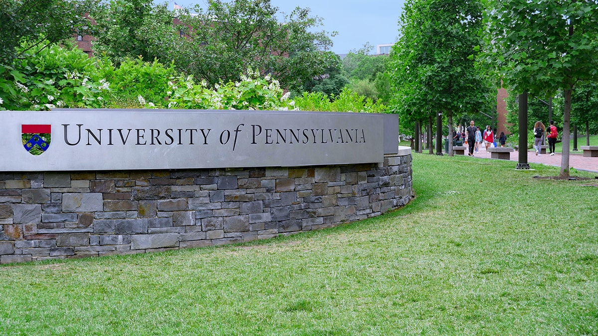  Even by Ivy League standards, the University of Pennsylvania's campus is very green and shady, as seen in this view along Locust Walk.