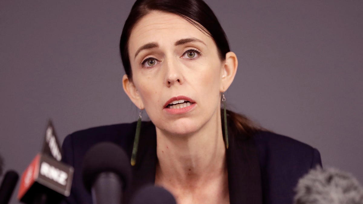 New Zealand Prime Minister Jacinda Ardern has imposed a new lockdown on Auckland. She is shown here during a press conference in December 2019. (AP)