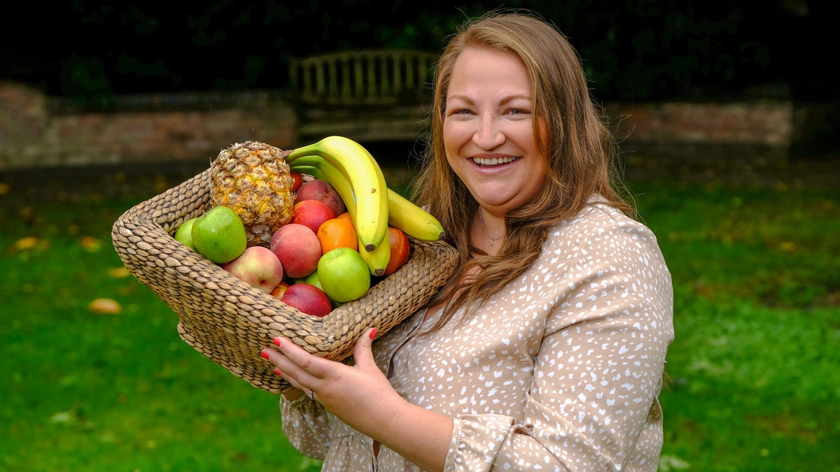 Jenny Edgar, 32, previously hated fruits and vegetables, and would gag if she tried anything other than her bland diet of dry cereal, cheese and biscuits and her everyday dinner of pasta or fries.