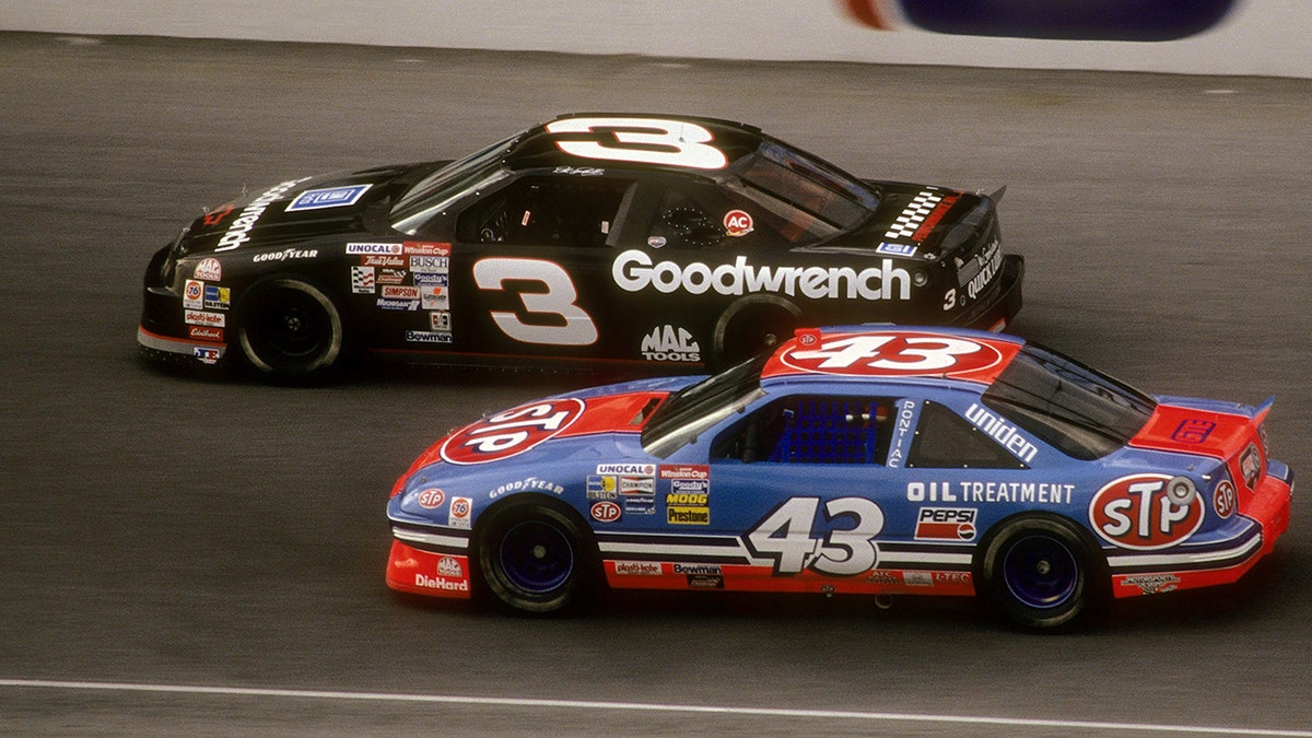 Earnhardt and Petty last raced against each other in 1992.